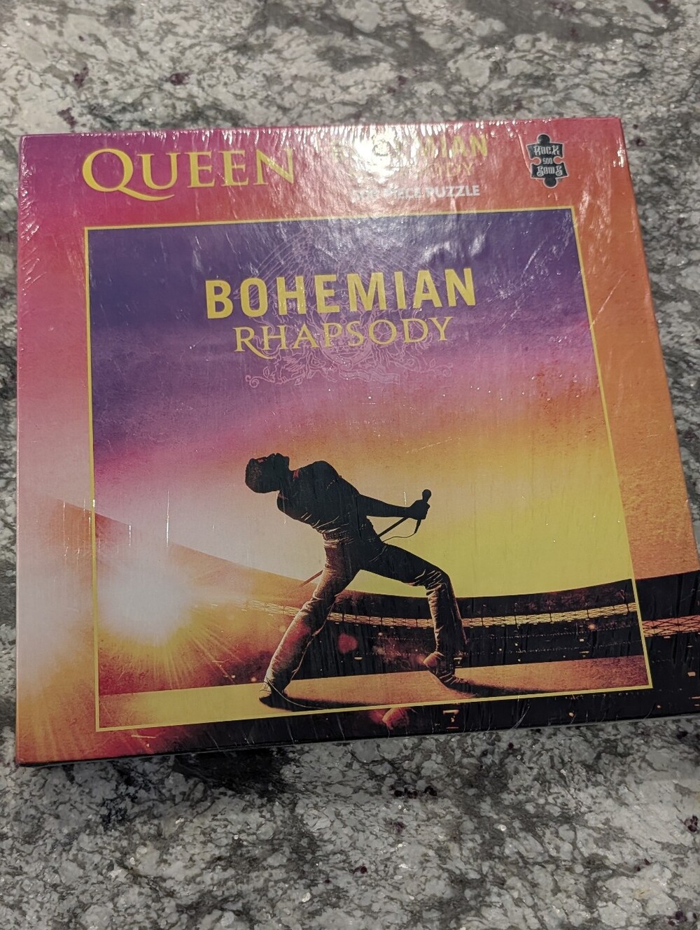 Queen Bohemian Rhapsody Puzzle - Vibrant Sunset Artwork 500 Pieces 🧩